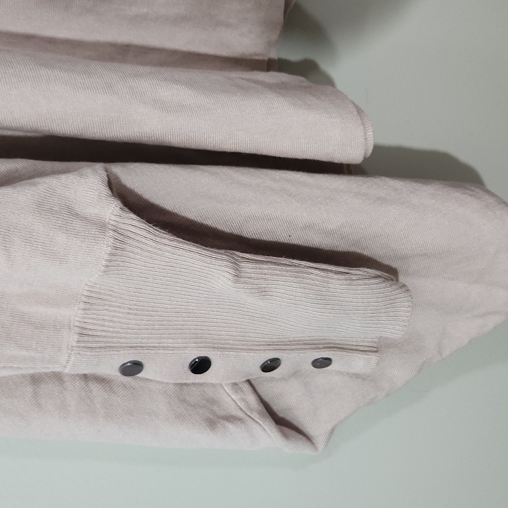 Alfani Soft Beige Cowl Neck Sweater - Picture 4 of 6